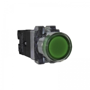 Pulsador Na+LED Verde 230V 22Mm Chint