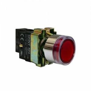 Pulsador Nc+LED Rojo 230V 22Mm Chint
