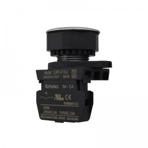 Pulsador Plástico 30Mm Na Negro Autonics