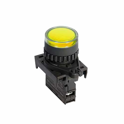 Piloto LED 22Mm Amarillo 110-220Vac Autonics