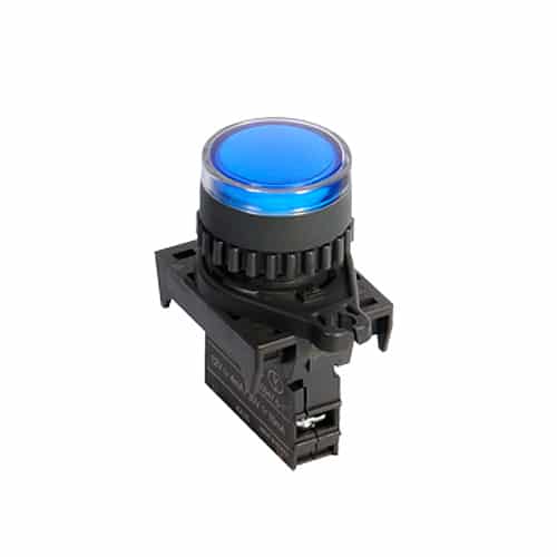Piloto LED 22Mm Azul 110-220Vac Autonics