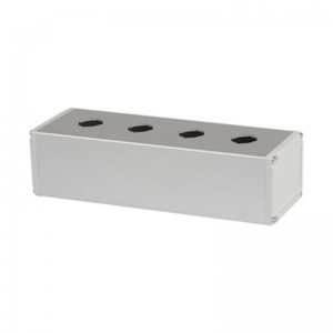 Caja Triangular 4H 22Mm Aluminio