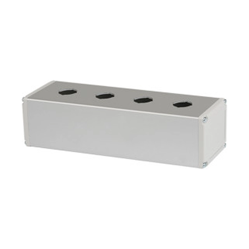Caja Cuadrada 5H 22Mm Aluminio