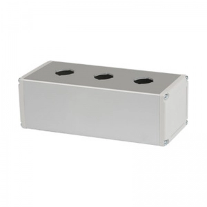 Caja Cuadrada 3H 22Mm Aluminio