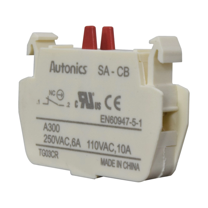 Bloque Autonics De Contacto Nc