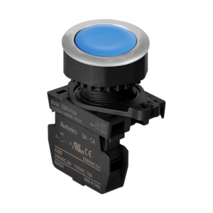 Pulsador Plastico 30Mm Na Azul Autonics