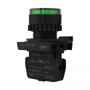 Piloto LED 22Mm Verde 12-24Vac/Dc Autonics