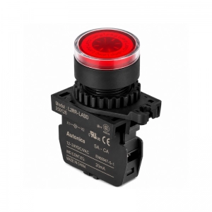 Piloto LED 22Mm Rojo 12-24Vac/Dc Autonics