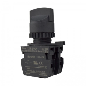 Selector Muletilla Plastico 3 Posiciones Palanca Corta 22Mm Autonics
