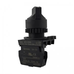 Selector Muletilla Plastico 2 Posiciones Palanca Corta 22Mm Autonics