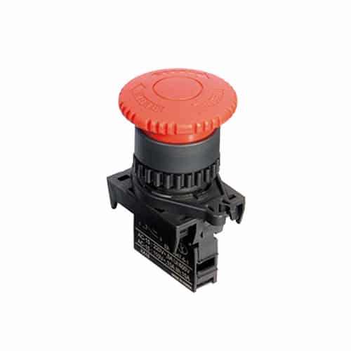 Pulsador Emergencia 40Mm Base Plastico Tipo Hongo Autonics