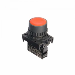 Pulsador Plastico 22Mm Nc Rojo 10A/110V Autonics