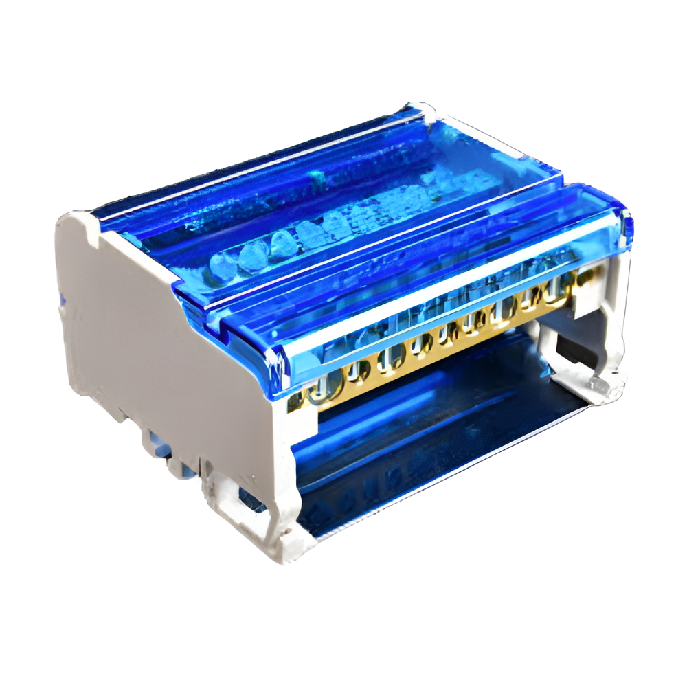 Bloque Spk (Sn) Distribucion 4 Polos 15 Conectores 125A/500V