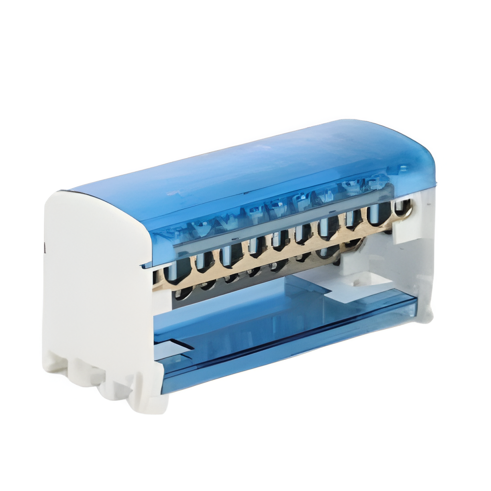 Bloque Spk (Sn) Distribución 2 Polos 11 Conectores 125A/500V