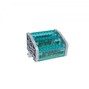 Bloque Distribución 3 Líneas 7 Derivaciones 160A Con Cubiertas