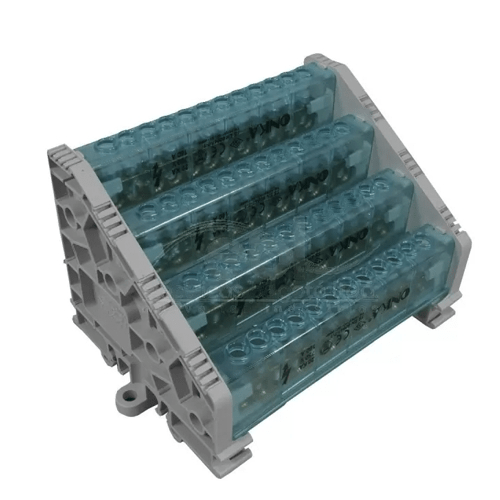 Bloque Distribución 4 Líneas 12 Derivaciones 160A Con Cubierta