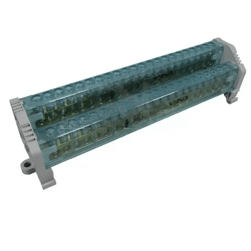 Bloque Distribución 2 Líneas 22 Derivaciones 160A Con Cubierta