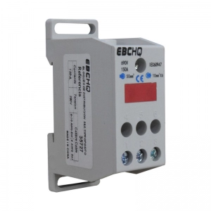 Bloque Ebchq Distribucion Amarillo E6 1/0Awg/Sal 4X6Awg 150A/690V