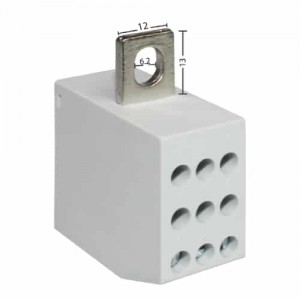 Bloque Ebchq Distribucion 1 Entrada 9 Salidas 125A/690V