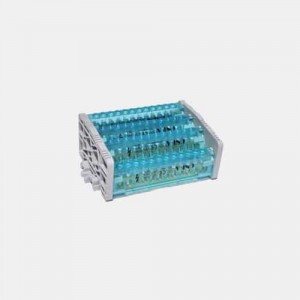 Bloque Distribución 3 Líneas 7 Derivaciones 80A Con Cubierta