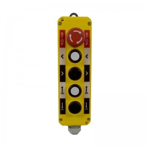 Estacion De Mando 5 Botones Con Paro De Emergencia Ebchq