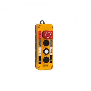 Estación De Mando 3 Botones Con Paro De Emergencia Ebchq