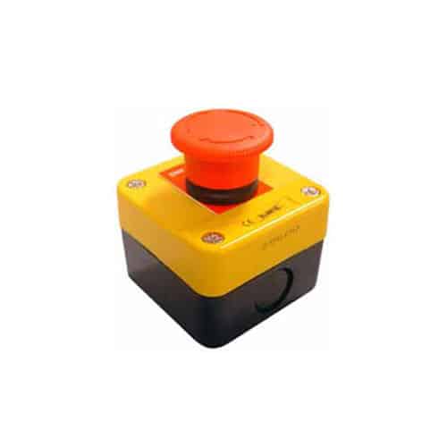 Estación De Mando De Emergencia En Caja Plastica Ebchq