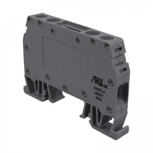 Bornera Torn Cortocirc 57A/750V 10Mm2 Gris