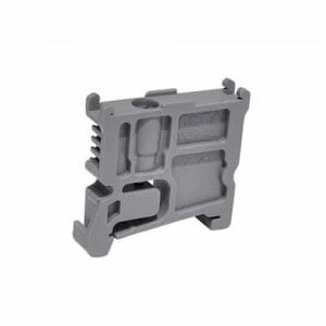 Freno Onka Grande Plastico Gris Para Bornera Riel