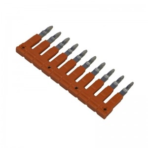 Puente 10 Polos x 2.5Mm² Atornillable
