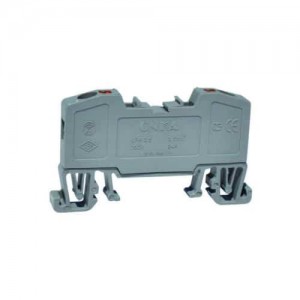 Bornera Resorte 24A 750V 2.5Mm² Gris