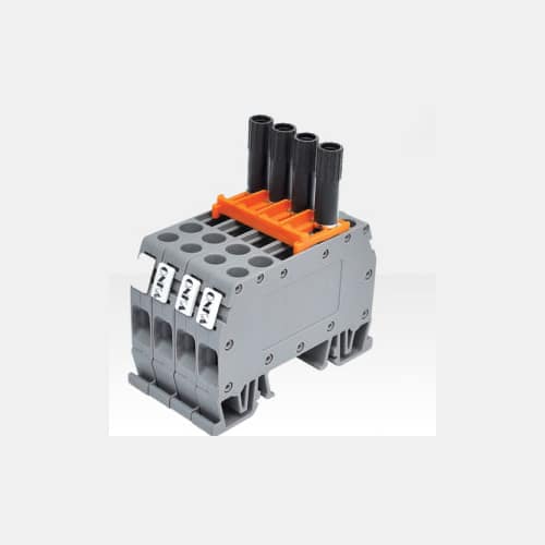 Bornera Atornillable Corto-Circuitables 10Mm 8Awg 50A