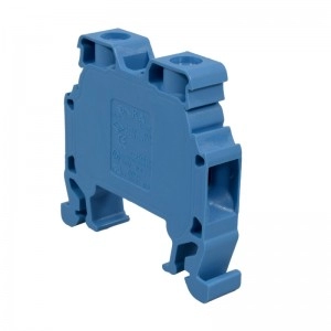 Bornera Atornillable 41A/750V 6Mm² Azul