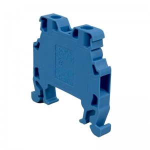 Bornera Atornillable 24A/750V 2.5Mm² Azul