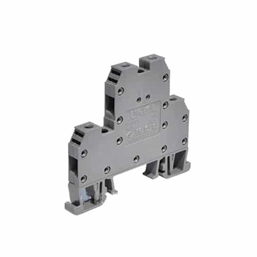 Bornera Atornillable Doble 24A/500V 2.5Mm² UL