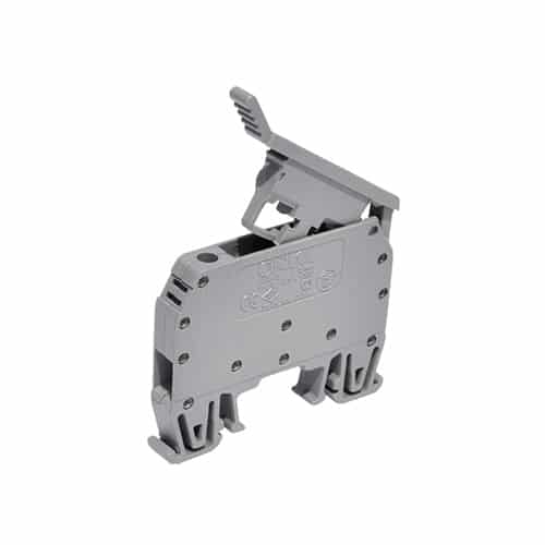 Bornera Atornillable 6Mm 8Awg 6.3A Portafusible 24Vac/Dc