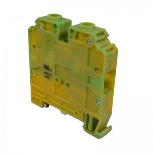 Bornera Tierra Atornillable 76A/750V 16Mm² Verde-Amarillo
