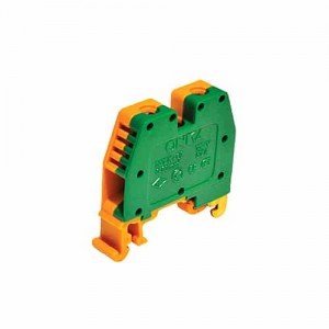 Bornera Tierra Atornillable 57A/750V 10Mm² Verde-Amarillo