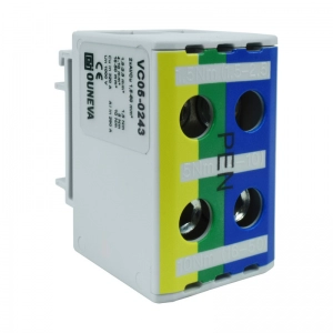 Conector Serie OTL Cobre / Aluminio, 2 Conexión 1,5 a 50Mm2 Color Azul, Verde/Amarillo
