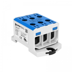 Conector Serie OTL Cobre / Aluminio, 3 Conexión 25 a 150Mm2 Color Azul