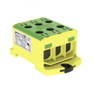 Conector Serie OTL Cobre / Aluminio, 3 Conexión 6 a 95Mm2 Color Verde/Amarillo