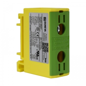 Conector Serie OTL Cobre / Aluminio, 1 Conexión 1,5 a 50Mm2  Color Verde/Amarillo