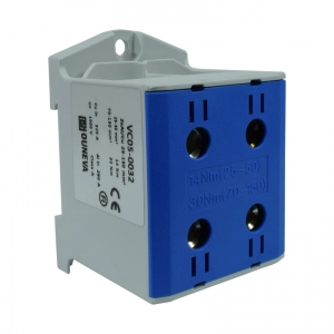 Conector Serie OTL Cobre / Aluminio, 2 Conexión 35 a 240Mm2 Color Azul