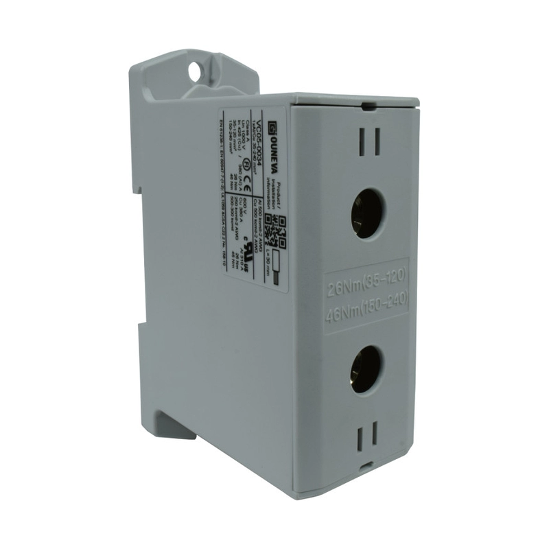 Conector Serie OTL Cobre / Aluminio, 1 Conexión 35 a 240Mm2 Color Azul