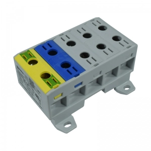 Conector Serie OTL Multipolar Cobre / Aluminio 5 Conexiones (L1, L2, L3, N, Pe) Color Gris OUNEVA