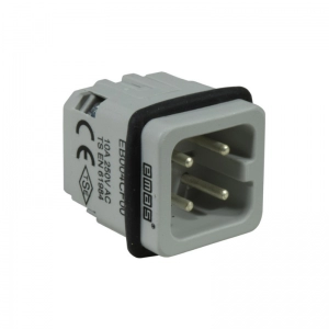 Inserto Multipin Macho 4P 10A Emas