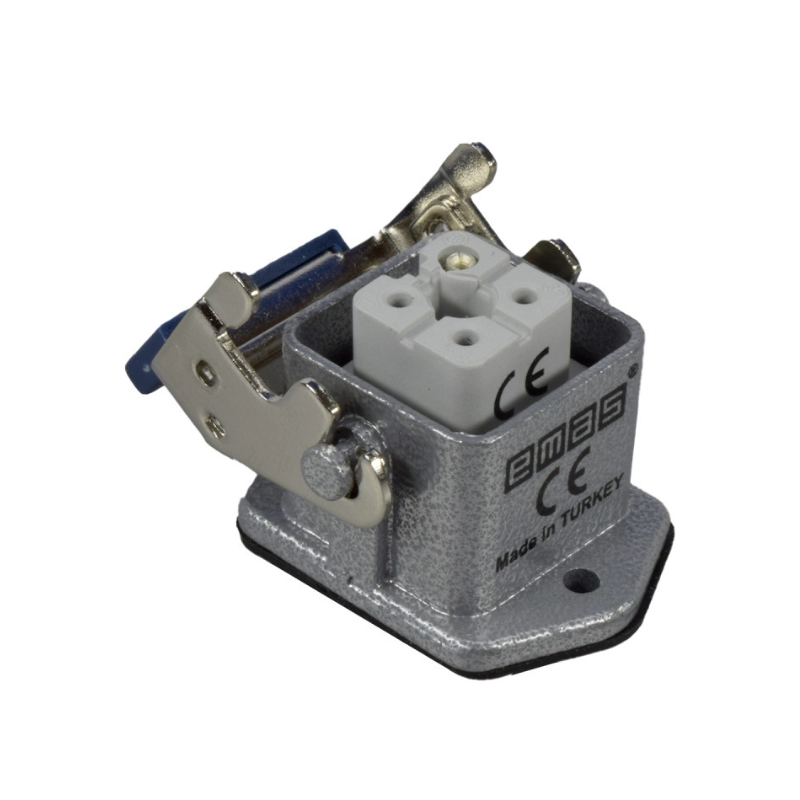 Conector Multipin Hembra 4P 10A Incrustar