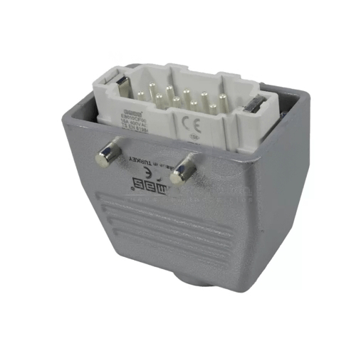 Conector Multipin Macho 10P 16A Entrada Superior Pg16 Emas