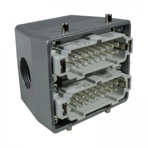 Conector Multipin Macho 32P 16A Entrada Lateral Pg21 Emas