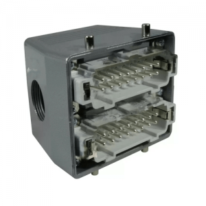 Conector Multipin Macho 32P 16A Entrada Lateral Pg21 Emas